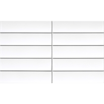 KAIZEN - 2X8/9X15, WHITE, SATIN